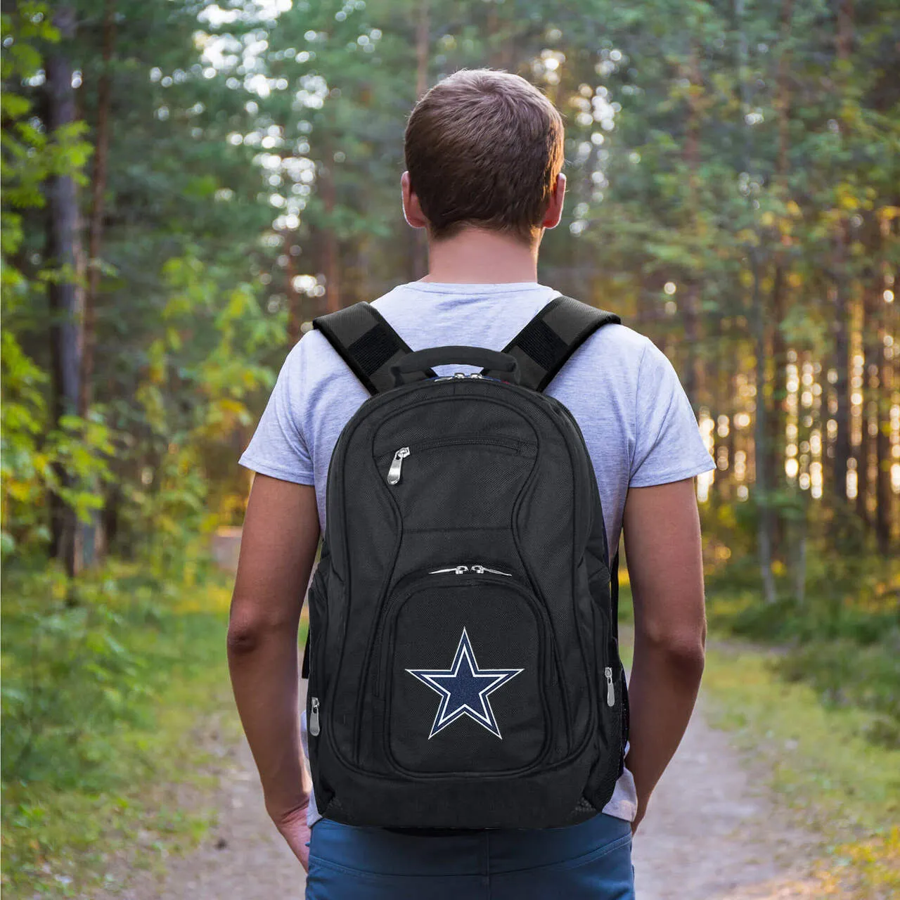 Dallas Cowboys Backpack | Dallas Cowboys Laptop Backpack- Black