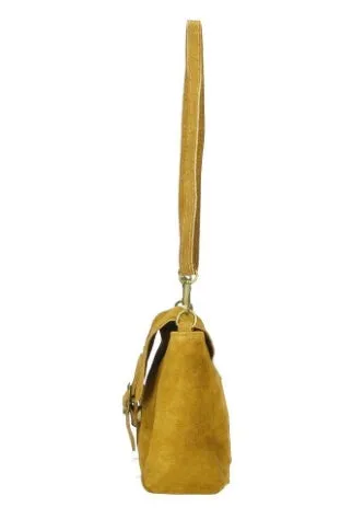 MIA  Italian suede/leather messenger bag